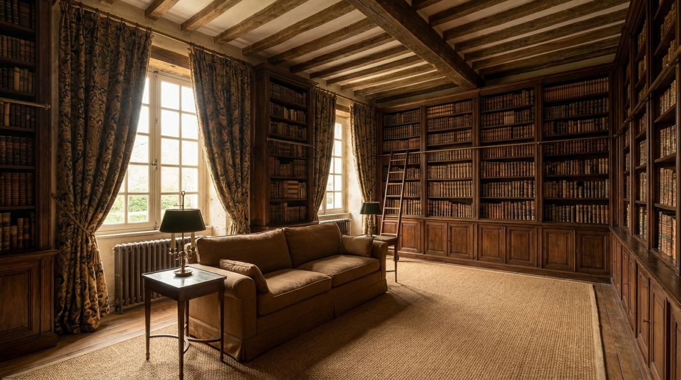 Un autre regard sur les rayonnages de la bibliothèque