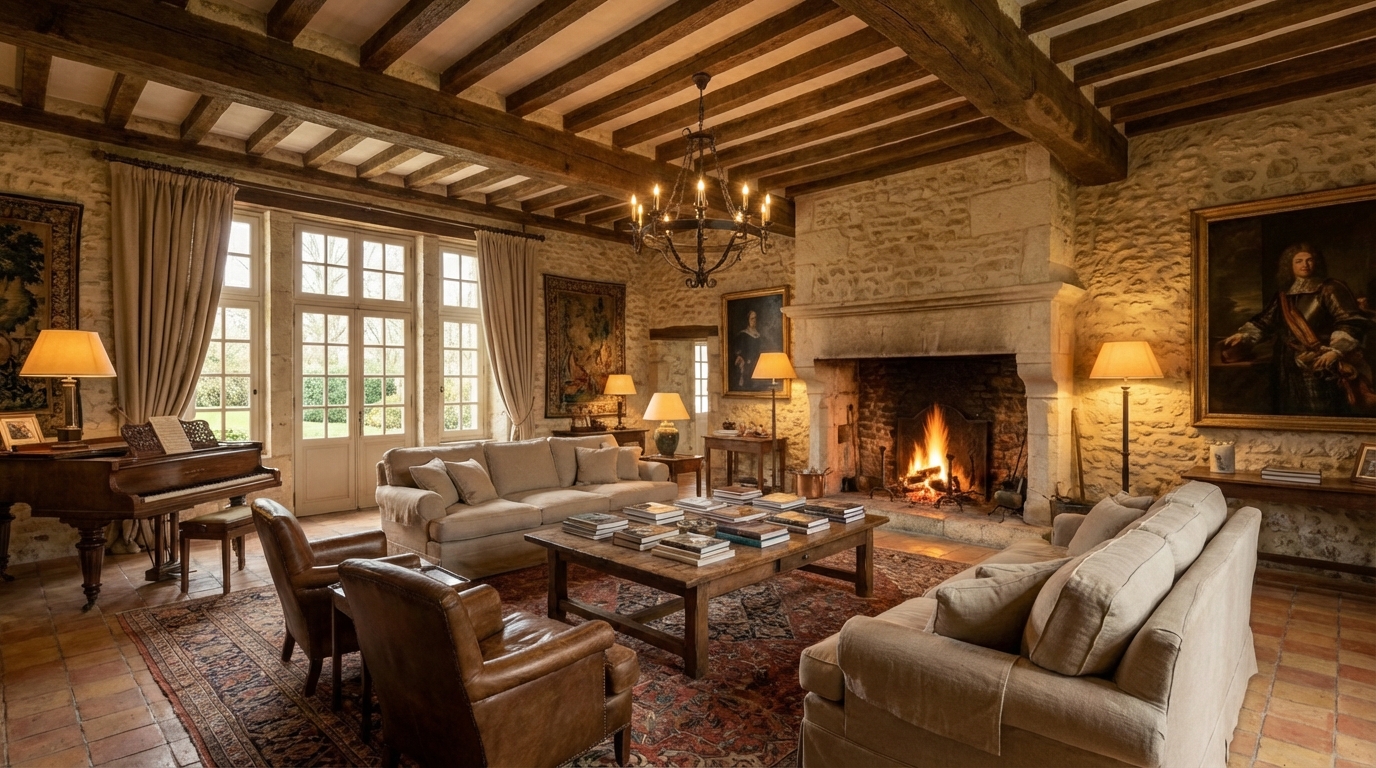 Le salon de la Maison