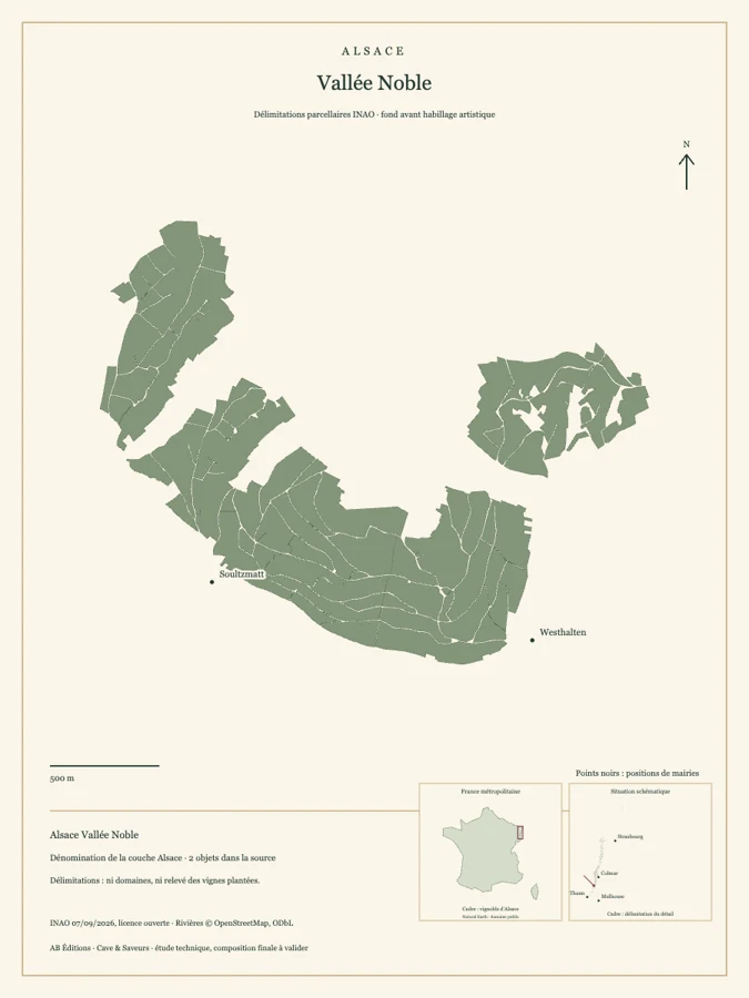 Étude cartographique Alsace Vallée Noble