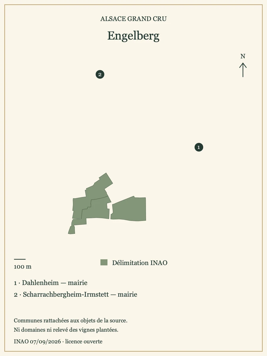Carte de Engelberg