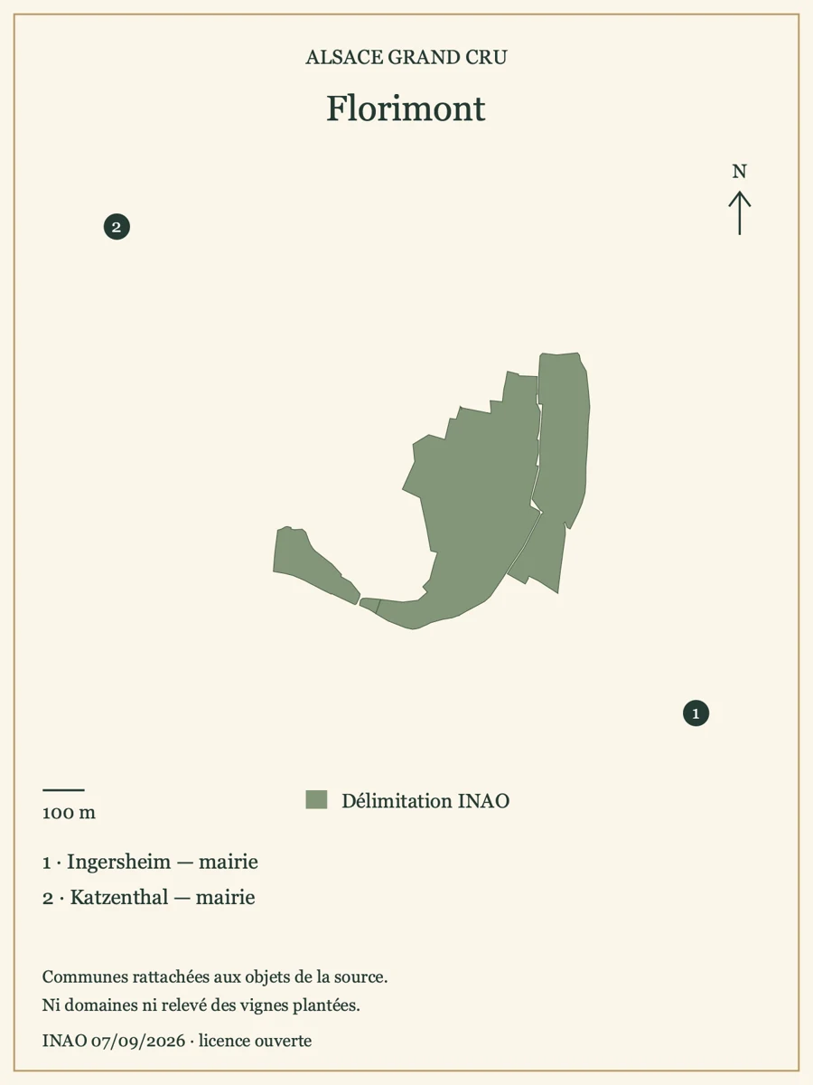 Carte de Florimont