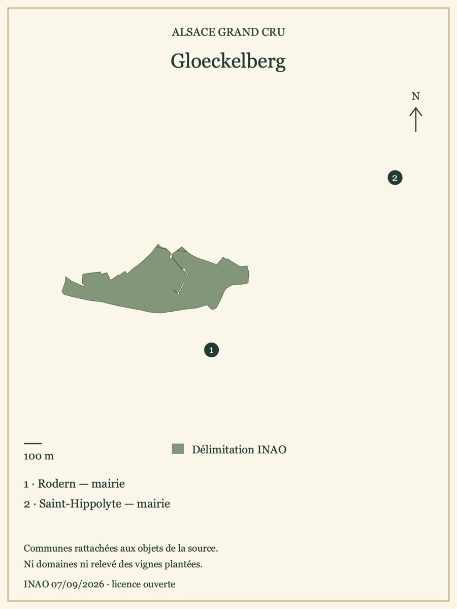 Carte de Gloeckelberg