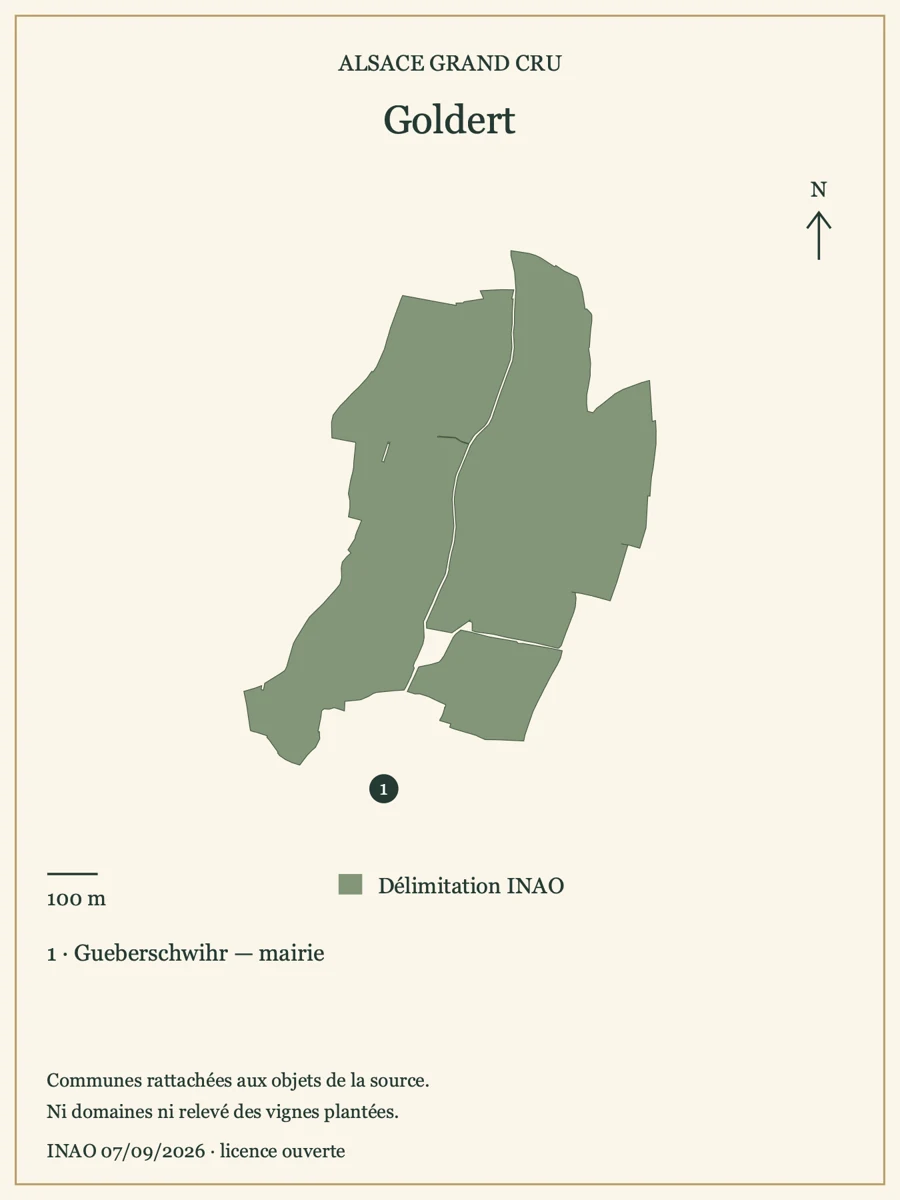 Carte de Goldert