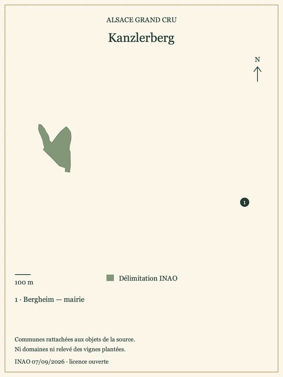 Carte de Kanzlerberg