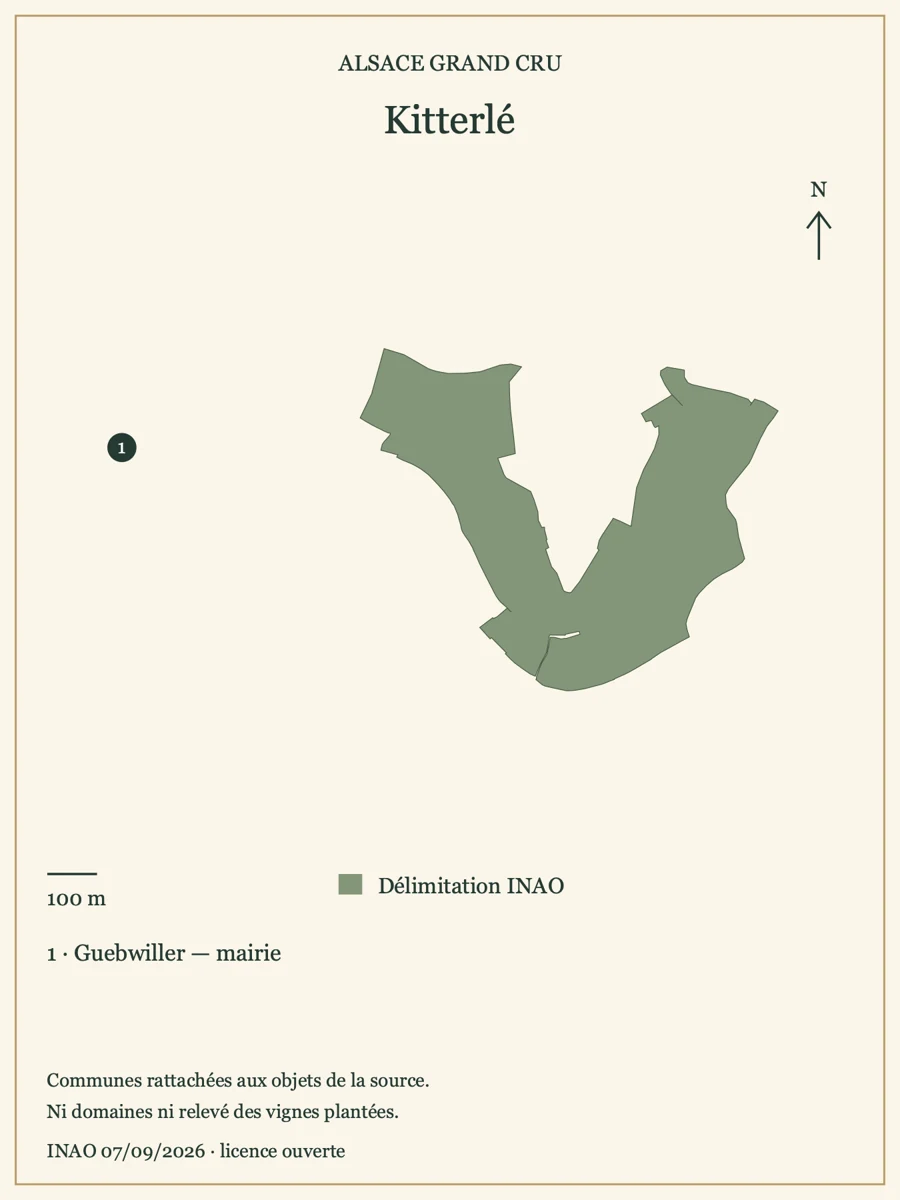 Carte de Kitterlé