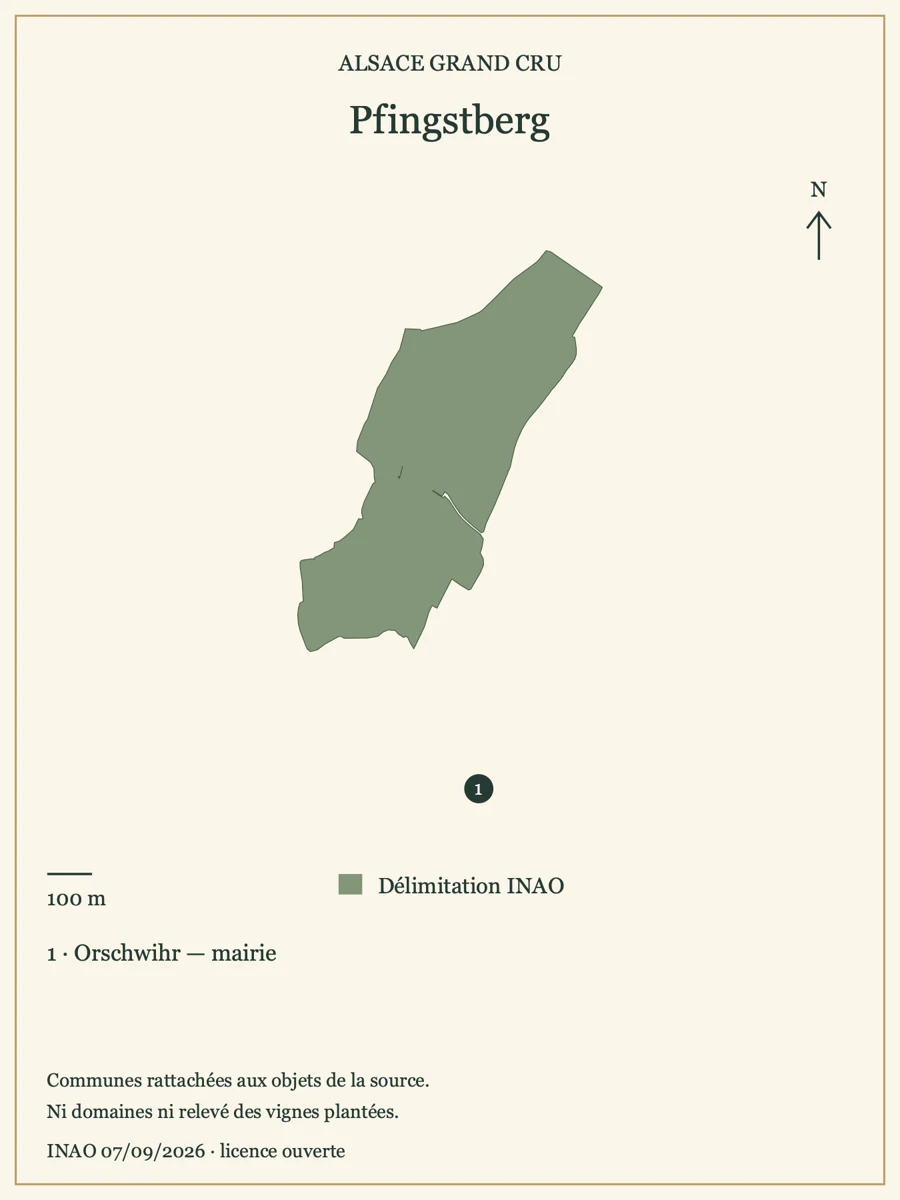 Carte de Pfingstberg