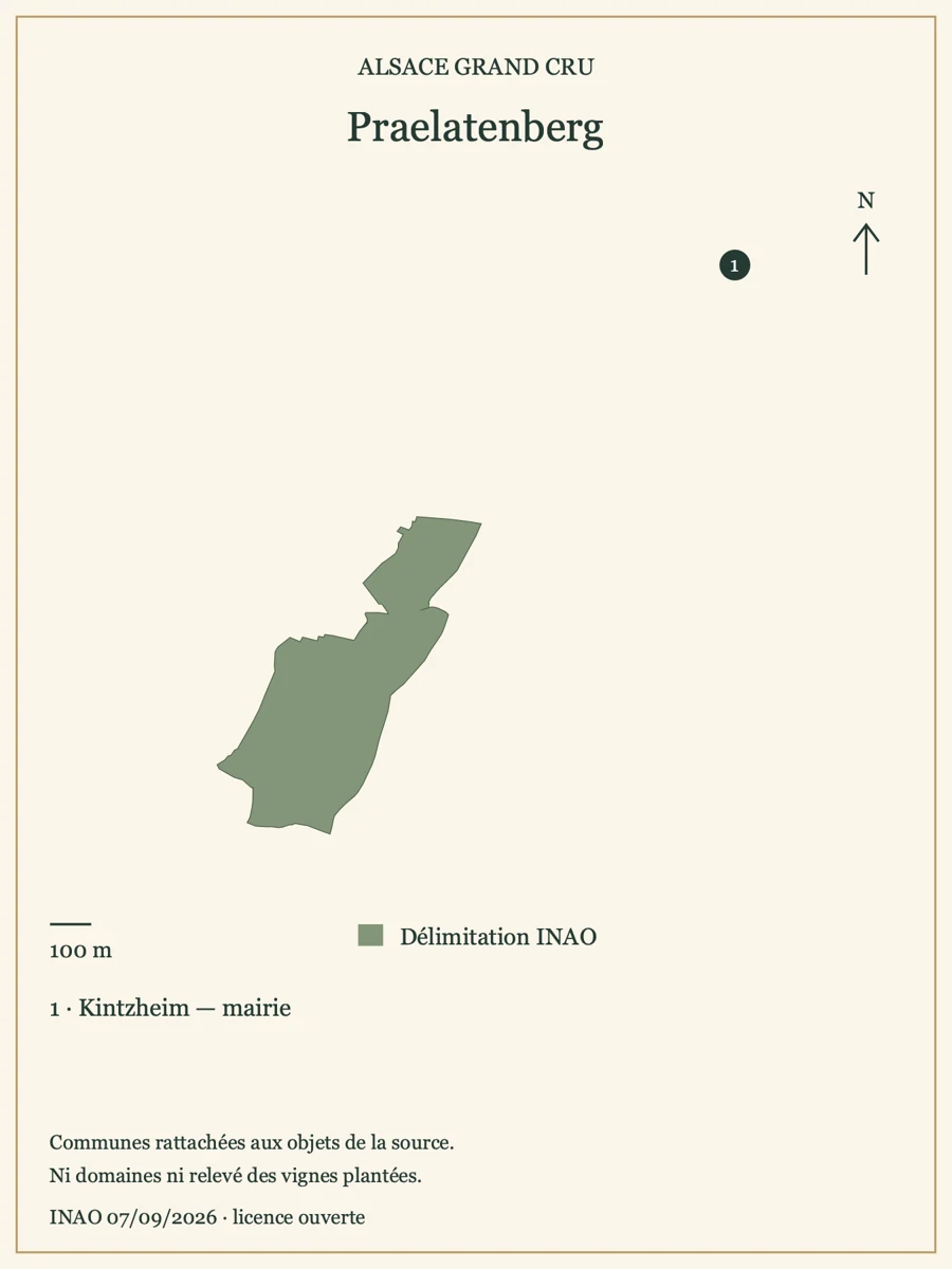 Carte de Praelatenberg