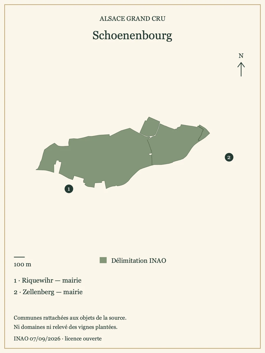 Carte de Schoenenbourg