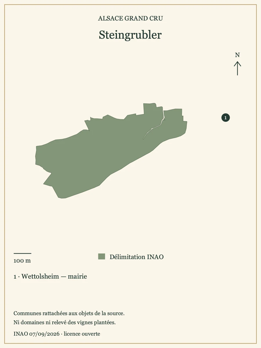 Carte de Steingrubler