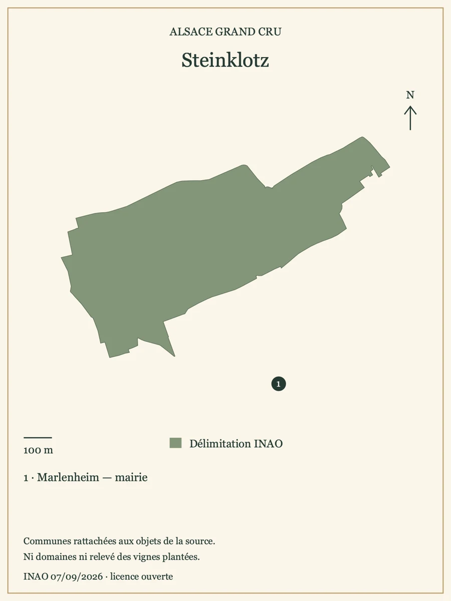 Carte de Steinklotz