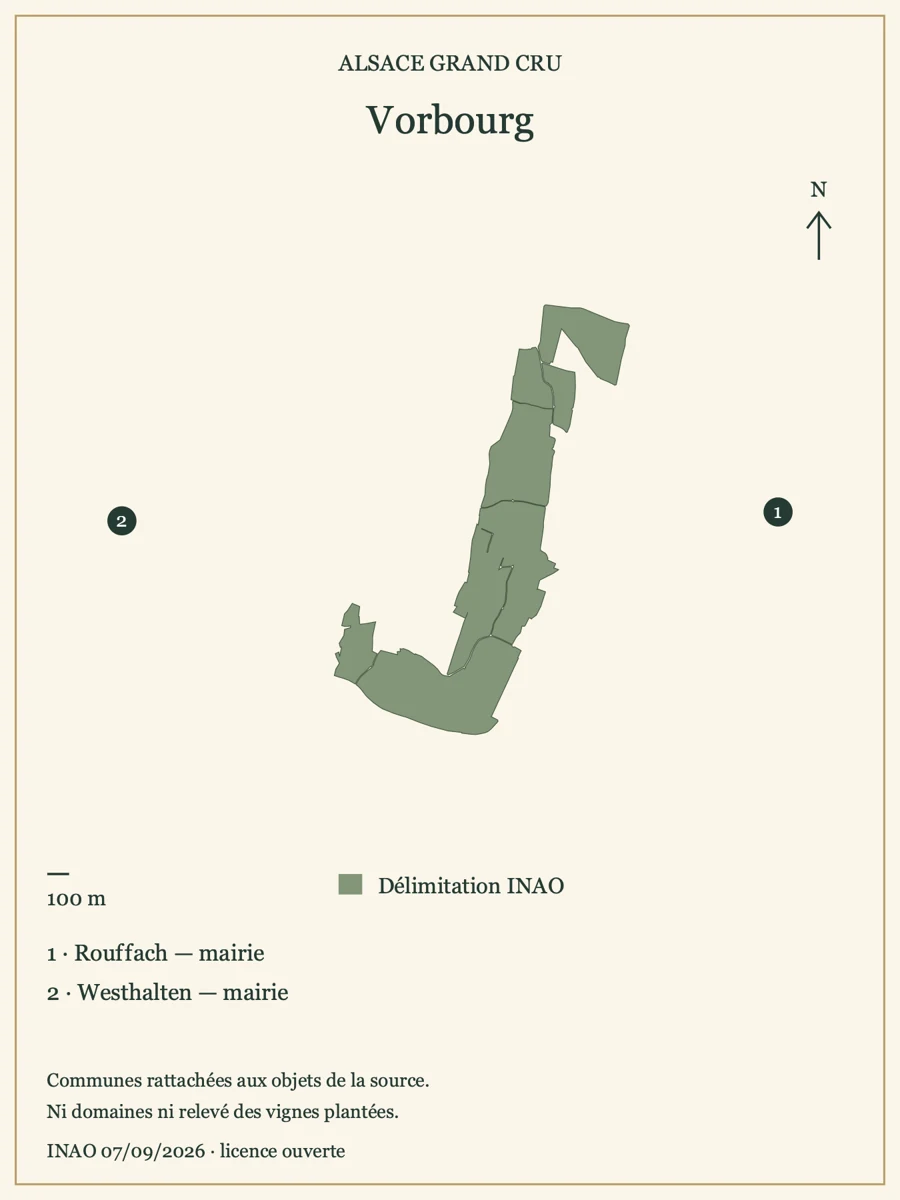 Carte de Vorbourg