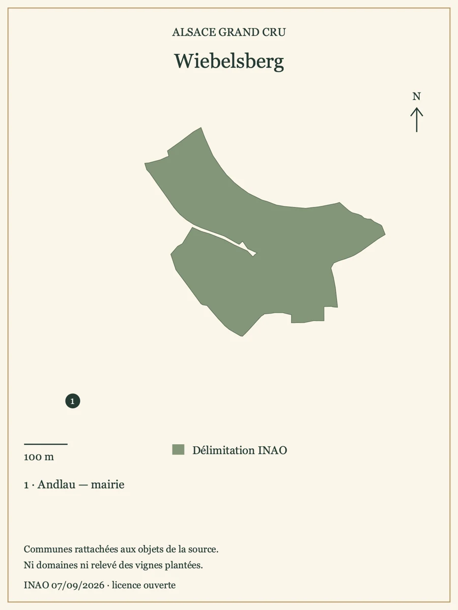 Carte de Wiebelsberg