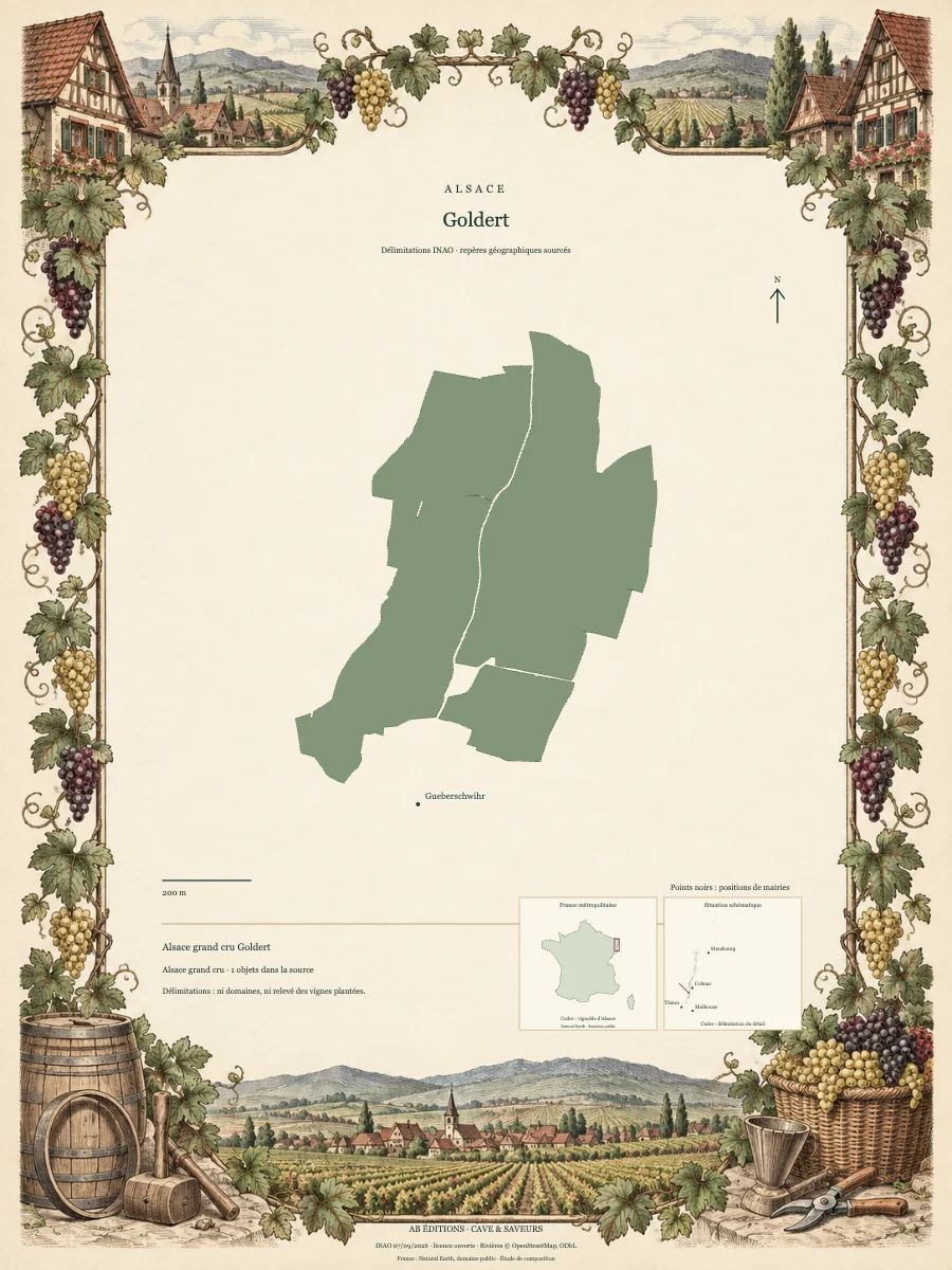 Carte de Goldert