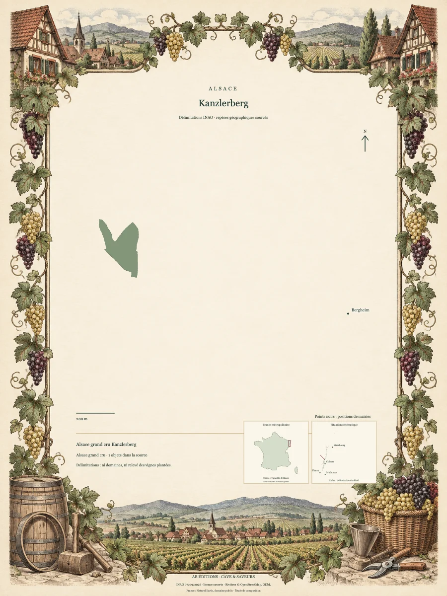 Carte de Kanzlerberg