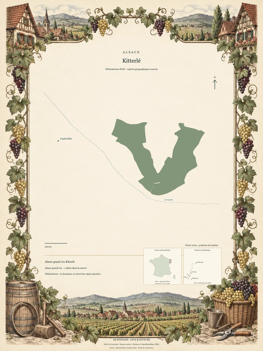 Carte de Kitterlé