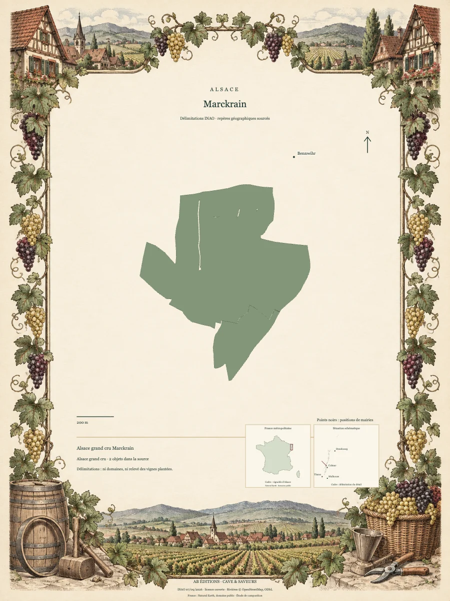 Carte de Marckrain