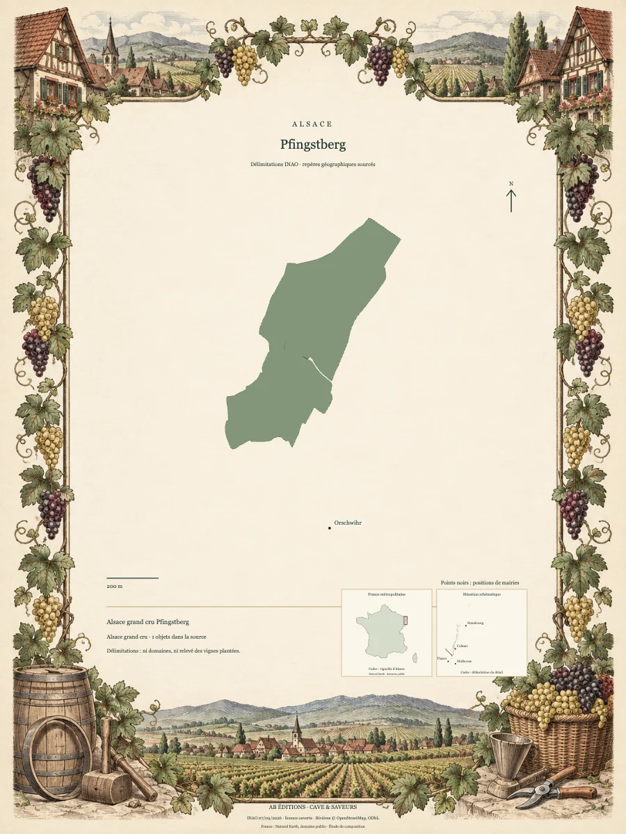 Carte de Pfingstberg
