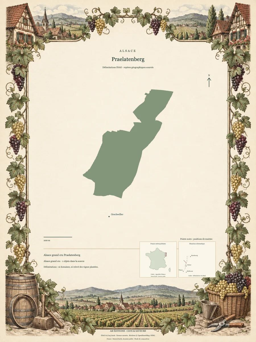 Carte de Praelatenberg