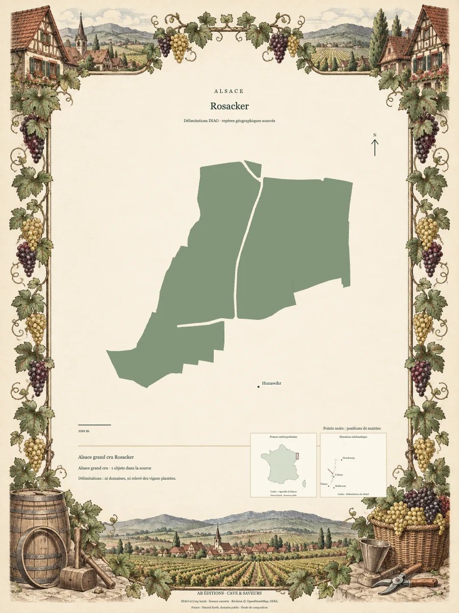 Carte de Rosacker
