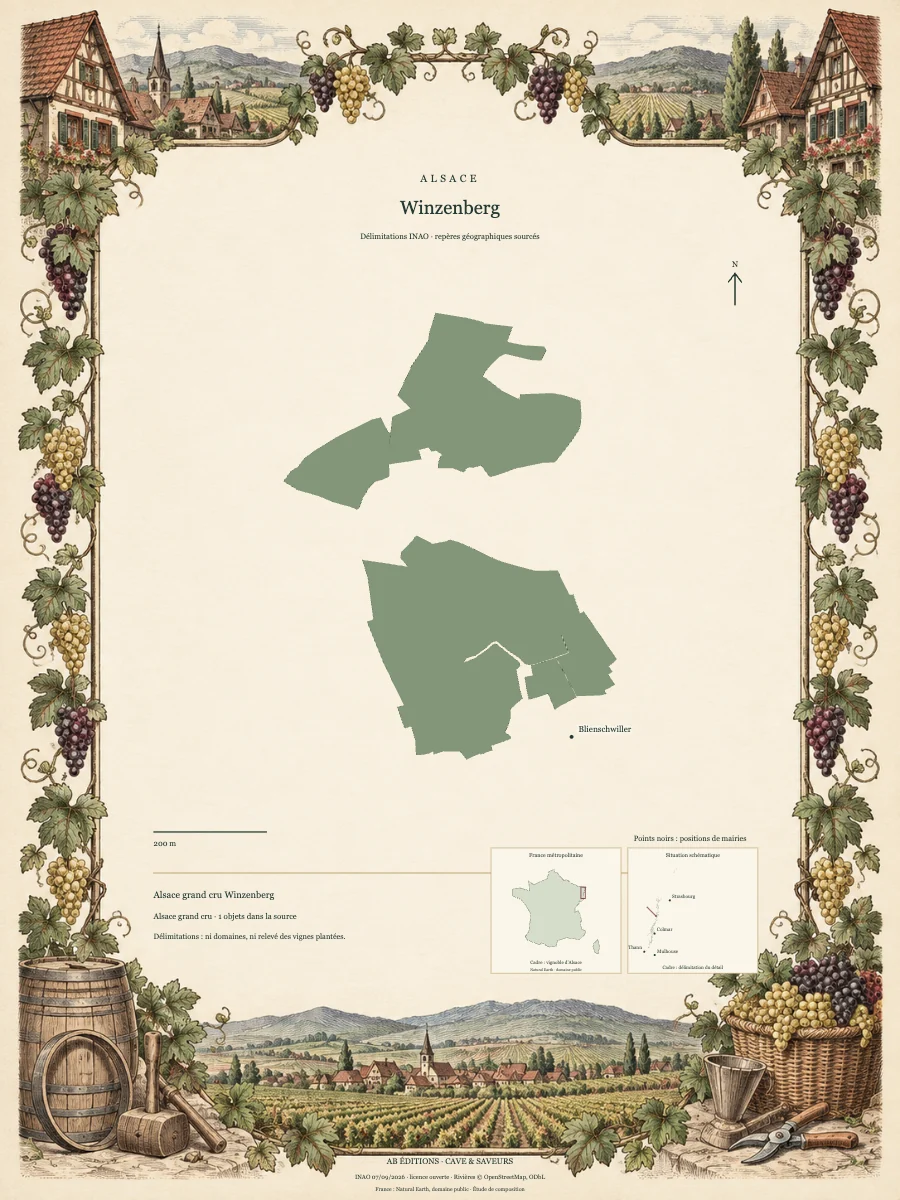 Carte de Winzenberg