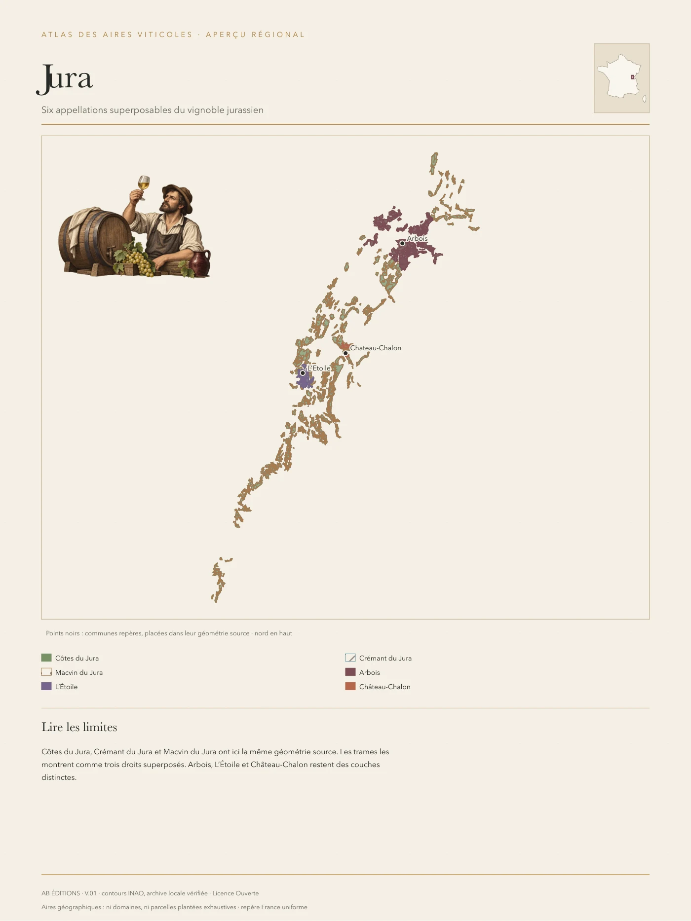 Poster : Jura — vue d’ensemble
