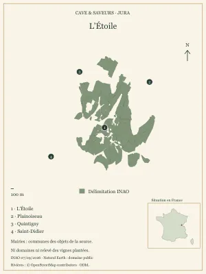 Poster cartographique : L’Étoile