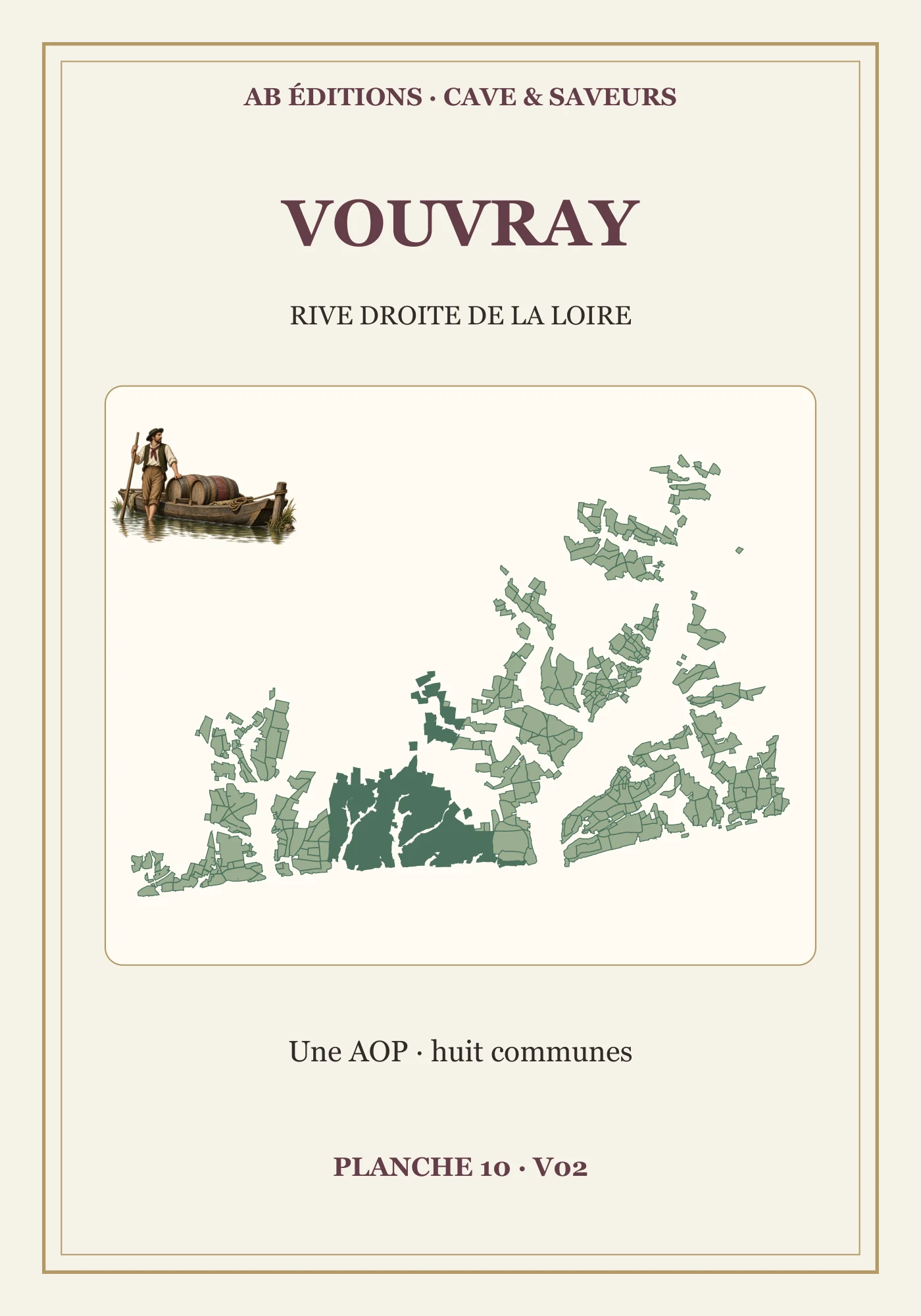 Recto de la carte : Vouvray
