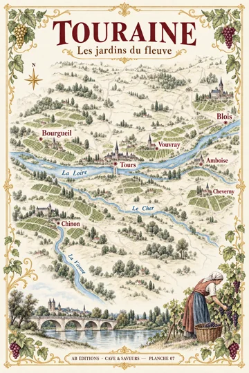 07 · TOURAINE — illustration d’atelier