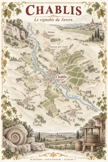 15 · CHABLIS — illustration d’atelier