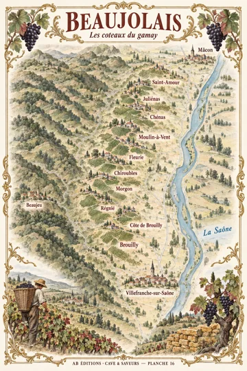 16 · BEAUJOLAIS — illustration d’atelier