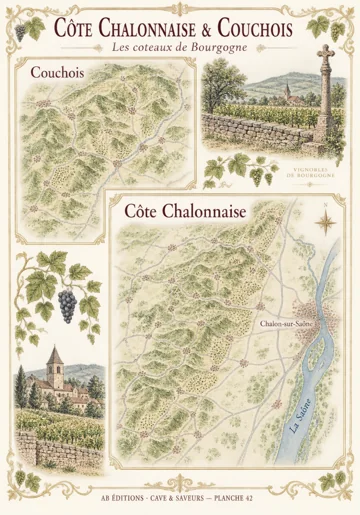 42 · CÔTE CHALONNAISE & COUCHOIS — illustration d’atelier