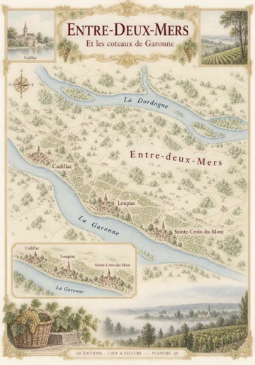 45 · ENTRE-DEUX-MERS — illustration d’atelier