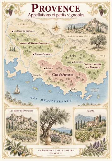 51 · PROVENCE — illustration d’atelier