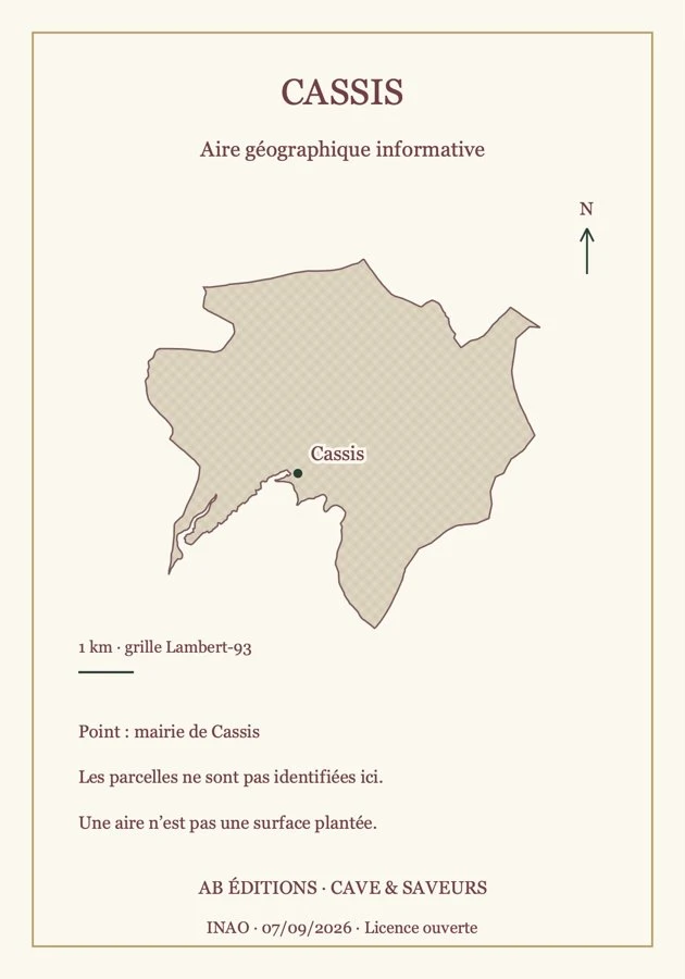 Carte : Cassis