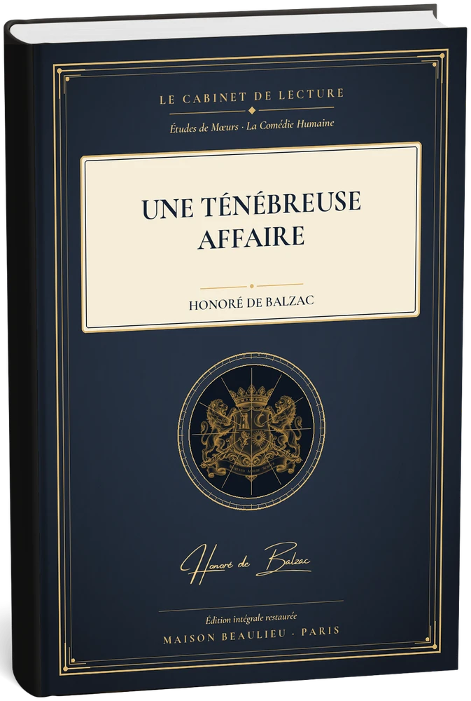 Une ténébreuse affaire — Honoré de Balzac