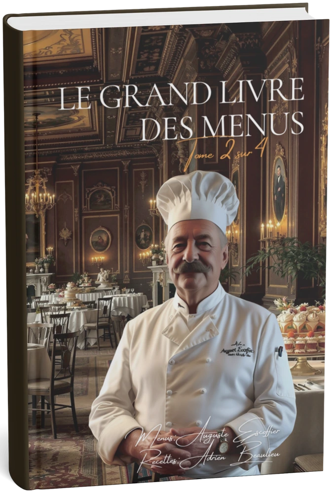 Le Livre des Menus d’Auguste Escoffier — Tome 2 sur 4 — Auguste Escoffier · Adrien Beaulieu