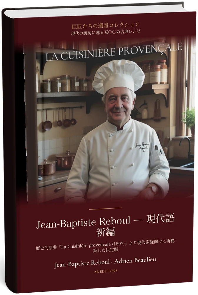 Jean-Baptiste Reboul — 現代語新編(現代の厨房に甦る五〇〇の古典レシピ) (Japonais) — Jean-Baptiste Reboul · Adrien Beaulieu