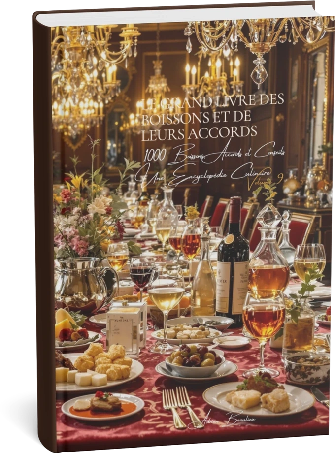 Mockup de Le Grand Livre des Boissons et leurs Accords