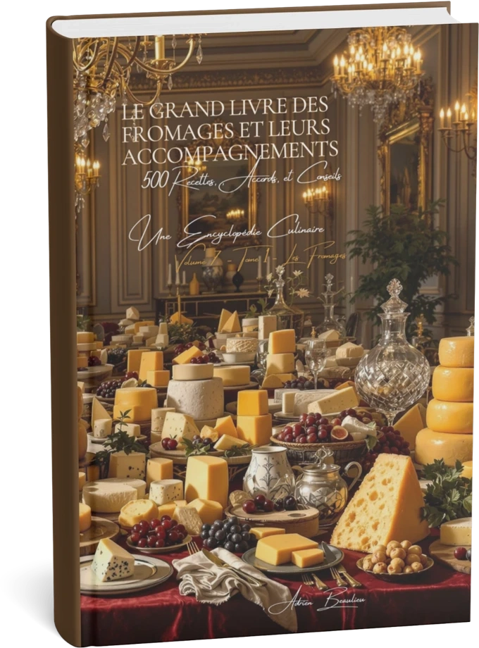 Mockup de Le Grand Livre des Fromages et leurs Accompagnements — 1