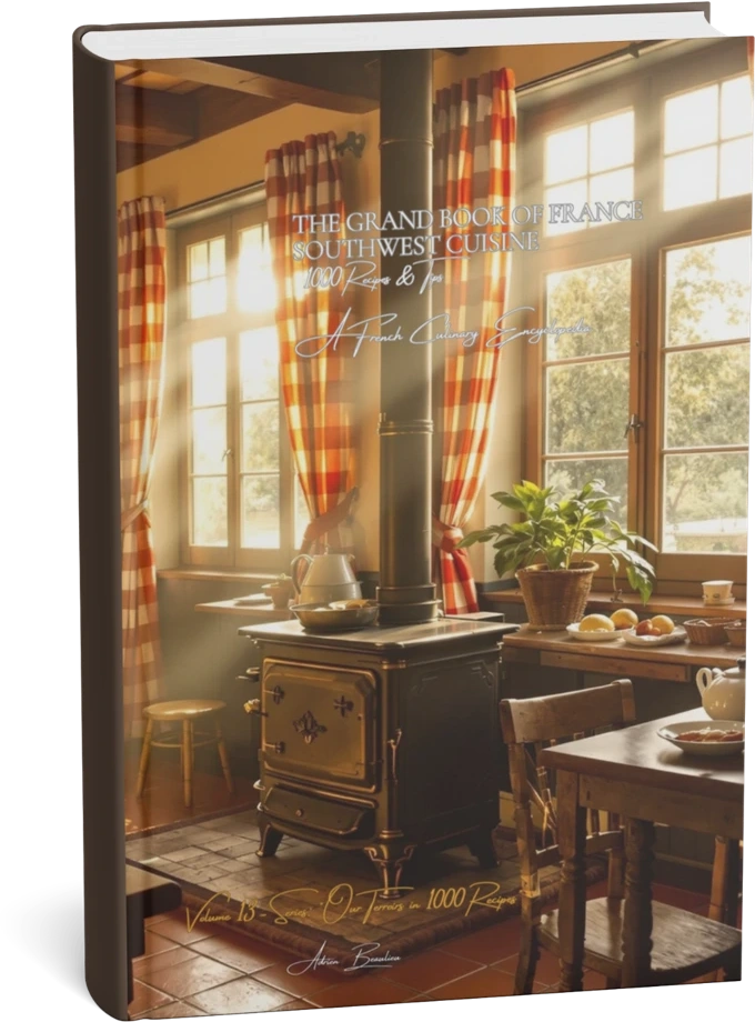 Mockup de The Grand Book of Southwest Cuisine