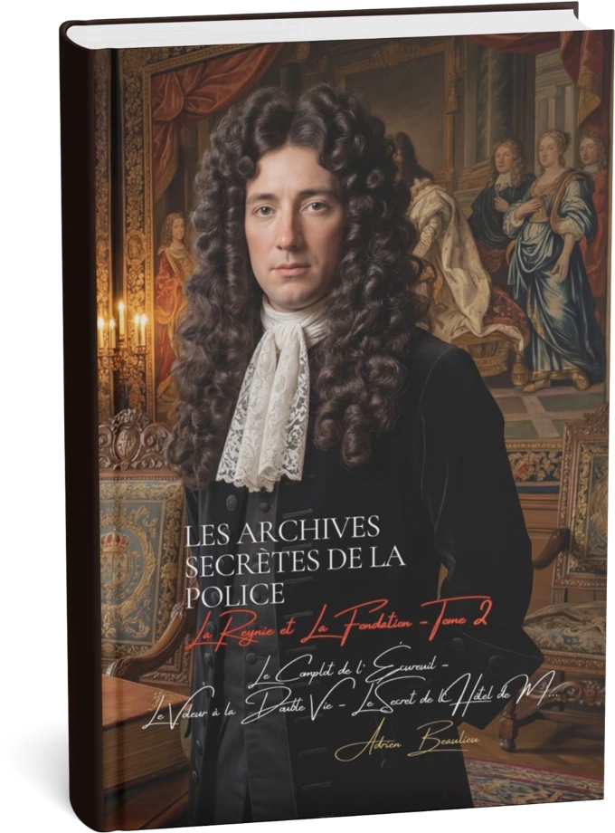 Mockup de Les Archives secrètes de la police — Tome 2
