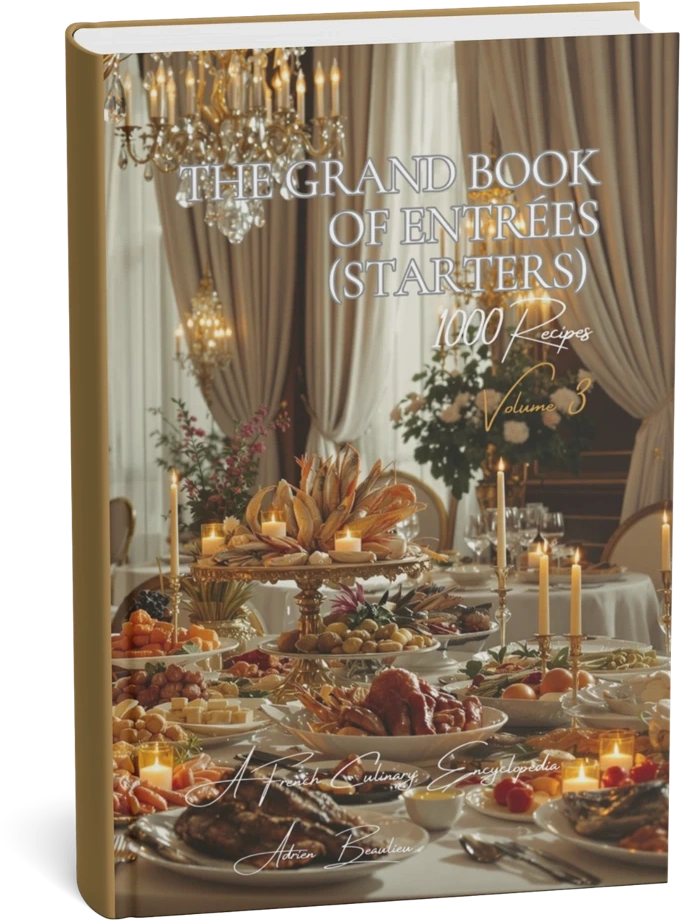 Mockup de The Grand Book of Entrées (Starters)