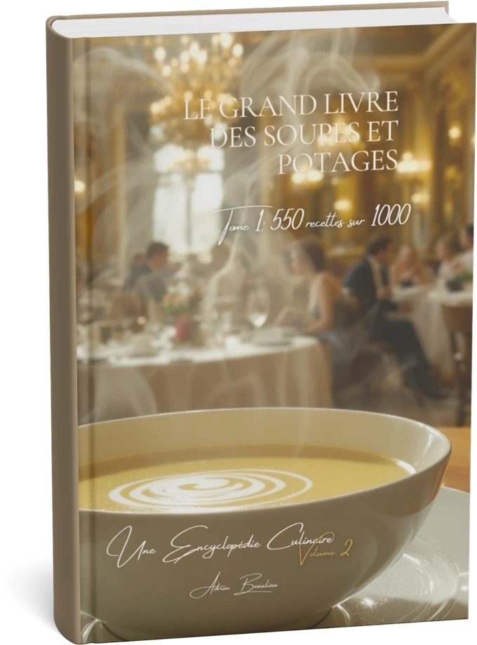 Mockup de Le Grand Livre des Soupes et Potages — 1