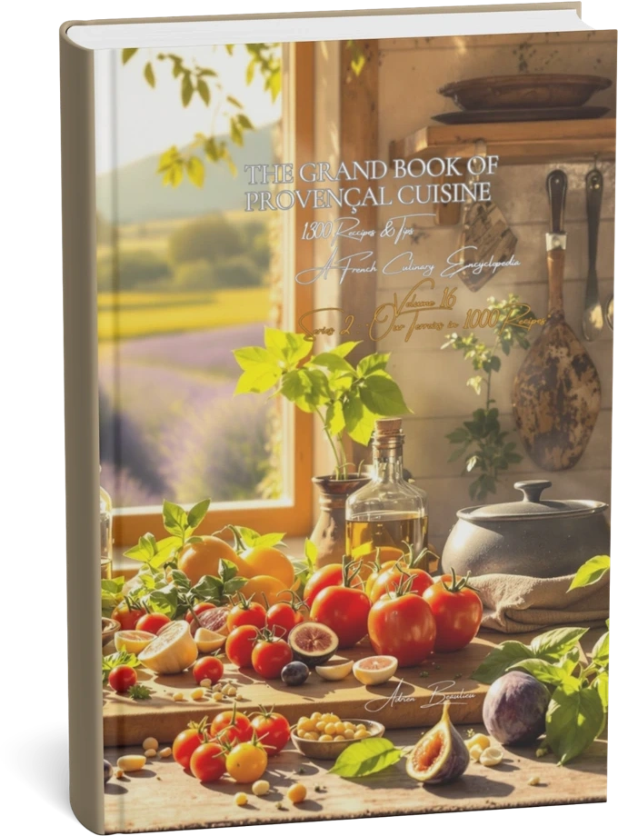 Mockup de The Grand Book of Provençal Cuisine