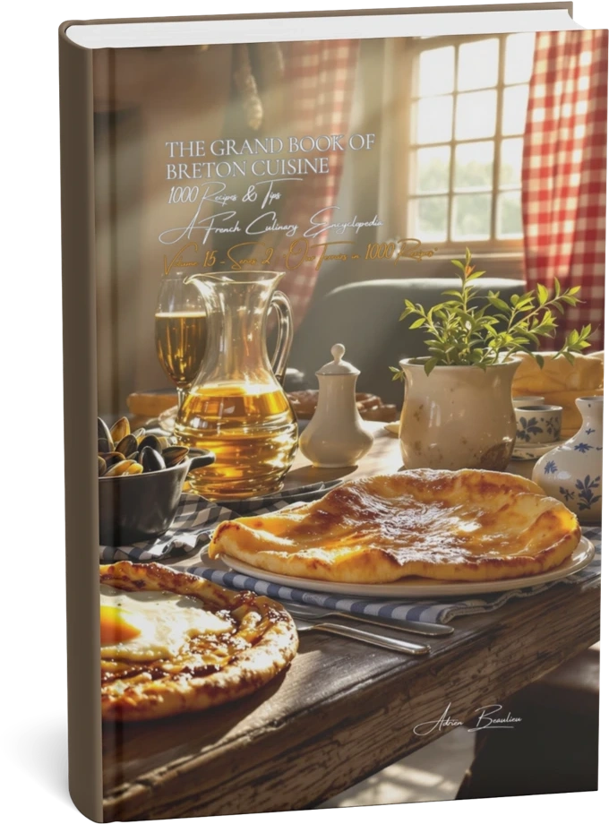 Mockup de The Grand Book of Breton Cuisine
