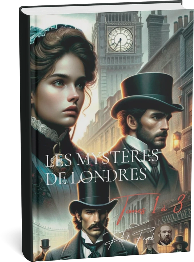 Mockup de Les Mystères de Londres — 1+2+3