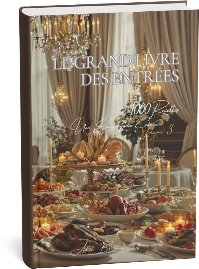 Mockup de Le Grand Livre des Entrées