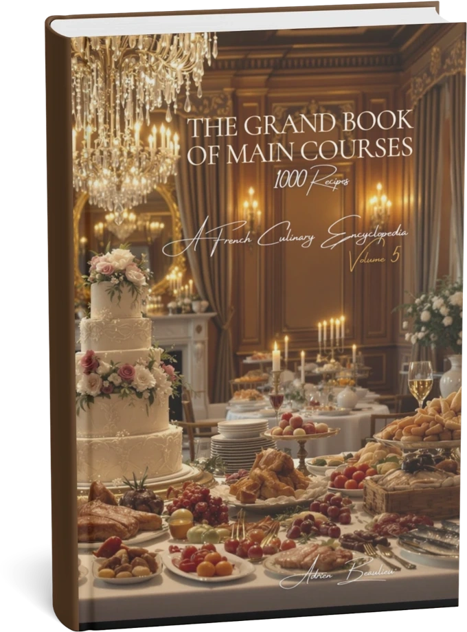 Mockup de The Grand Book of Main Courses