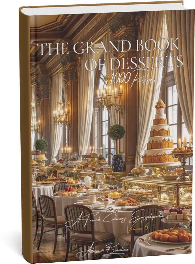 Mockup de The Grand Book of Desserts