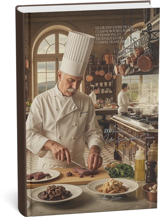 Mockup de Le Grand Livre de la Cuisine Bourguignonne